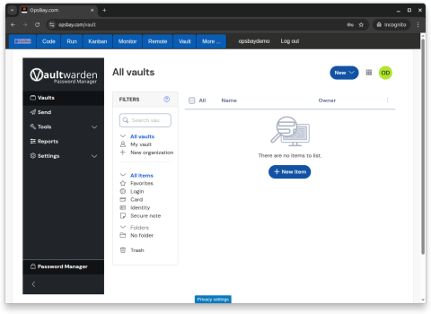 KeeWeb Screenshot