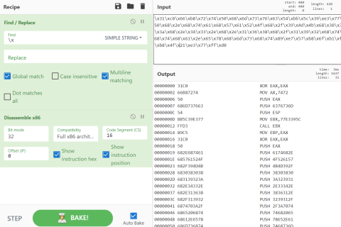 CyberChef Screenshot